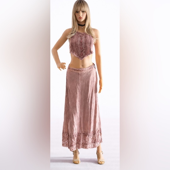 Shoreline Dresses & Skirts - Shoreline Pink Rayon Apparel